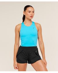 GYMSHARK - Running Elite Bodyfit Tank - Lyst