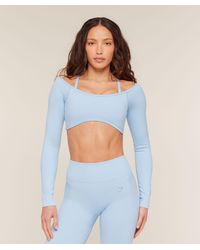 GYMSHARK - Poise Long Sleeve Top - Lyst