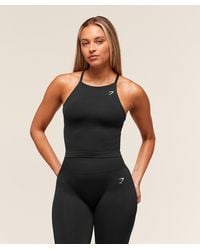 GYMSHARK - Everyday Seamless Tank With Shelf - Lyst
