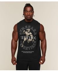 GYMSHARK - Lifting Statue Graphic Tank - Lyst