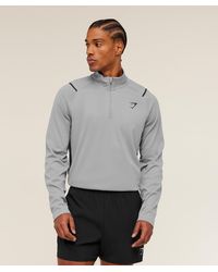 GYMSHARK - Arrival Contrast 1/4 Zip - Lyst