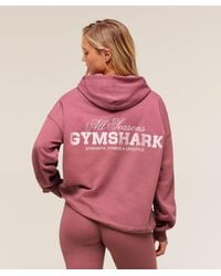 GYMSHARK - All Seasons Graphic Hoodie - Lyst