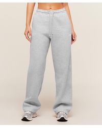 GYMSHARK - Cosy Luxe Straight Leg Regular Joggers - Lyst