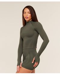 GYMSHARK - Weekend Seamless Long Sleeve Top - Lyst