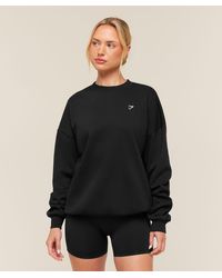 GYMSHARK - Training Oversized Fleece Sweatshirt - Lyst
