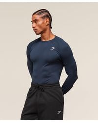 GYMSHARK - Geo Seamless Long Sleeve T-Shirt - Lyst