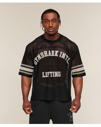 GYMSHARK - Collective Mesh Contrast Jersey - Lyst