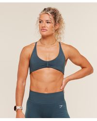 GYMSHARK - Interval Seamless Light Support Sports Bra - Lyst