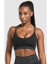 GYMSHARK - Apex Seamless Strappy Sports Bra - Lyst
