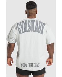 GYMSHARK - Oversized Graphic T-Shirt - Lyst