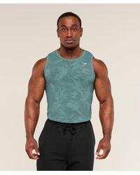 GYMSHARK - Geo Seamless Tank - Lyst