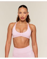 GYMSHARK - Relay Seamless Light Support Sports Bra - Lyst