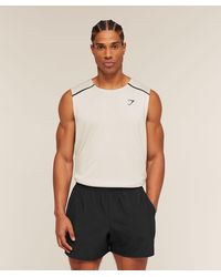 GYMSHARK - Arrival Contrast Tank - Lyst