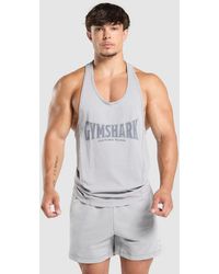 GYMSHARK - Heritage Washed Stringer - Lyst