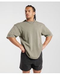 GYMSHARK - Power Washed Short Sleeve Crew - Lyst