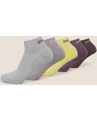 GYMSHARK - Quarter Socks 5Pk - Lyst