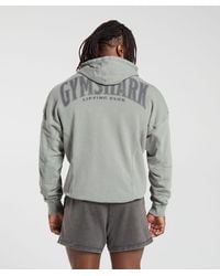 GYMSHARK - Heritage Washed Hoodie - Lyst