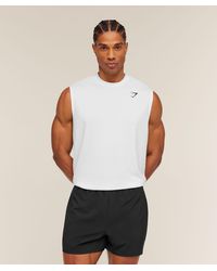 GYMSHARK - Arrival Oversized Tank - Lyst