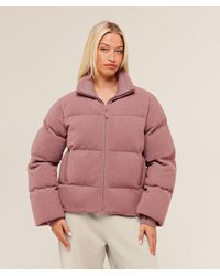 GYMSHARK - Sherpa Puffer Jacket - Lyst