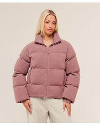 GYMSHARK - Sherpa Puffer Jacket - Lyst