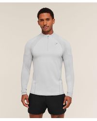GYMSHARK - Apex Seamless 1/4 Zip - Lyst