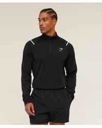 GYMSHARK - Arrival Contrast 1/4 Zip - Lyst