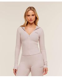 GYMSHARK - Supersoft Zip Through Hoodie - Lyst