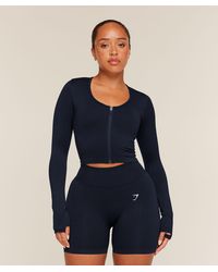 GYMSHARK - Lift Seamless Zip Up Jacket - Lyst