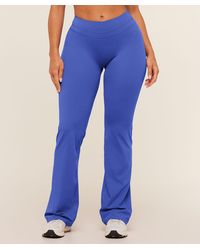 GYMSHARK - Whitney Mid-High Rise Flared Leggings - Lyst