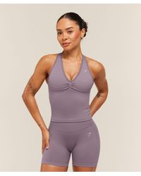 GYMSHARK - Lift Seamless Tank With Shelf - Lyst