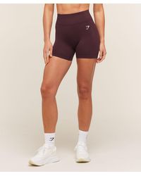 GYMSHARK - Relay Seamless High-Rise Shorts - Lyst