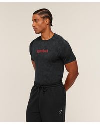 GYMSHARK - Grunge Seamless T-Shirt - Lyst