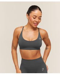 GYMSHARK - Everyday Seamless Racerback Sports Bra - Lyst