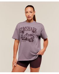 GYMSHARK - Pick Up Truck Graphic Short Sleeve T-Shirt - Lyst
