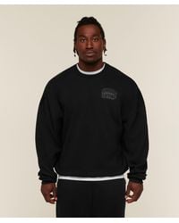 GYMSHARK - Faded Lifting Graphic Sweatshirt - Lyst