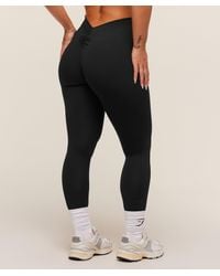 GYMSHARK - Lifting Dipped Waistband Leggings - Lyst