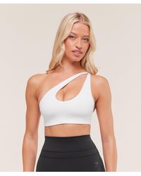 GYMSHARK - One Shoulder Sports Bra - Lyst