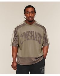 GYMSHARK - Collective Mesh Wordmark Jersey - Lyst