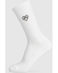 GYMSHARK - Gfx Heart Crew Sock Single - Lyst