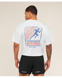 GYMSHARK - Run Club Graphic T-Shirt - Lyst
