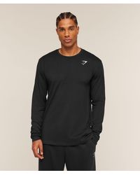 GYMSHARK - Crest Long Sleeve T-Shirt - Lyst