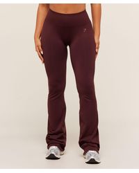 GYMSHARK - Soft Sculpt Flared Leggings - Lyst