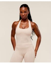 GYMSHARK - Adapt Fleck X Whitney Tank With Shelf - Lyst