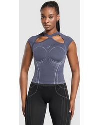 GYMSHARK - Apex Seamless Midi T-Shirt - Lyst