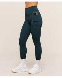 GYMSHARK - Running Pocket Leggings - Lyst