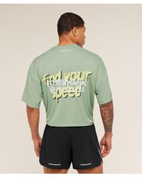 GYMSHARK - Running Graphic T-Shirt - Lyst