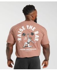 GYMSHARK - Raise The Bar T-Shirt - Lyst