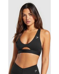 GYMSHARK - Peek A Boo Sports Bra - Lyst