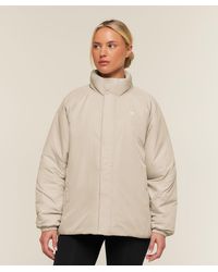 GYMSHARK - Oversized Puffer Jacket - Lyst