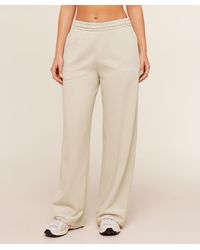 GYMSHARK - Chainstitch Graphic Wide Leg Joggers - Lyst